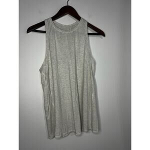 lululemon all tied up tank gray cotton Size small